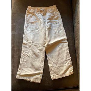 4T Janie and Jack Boys' Linen Roll Up Pants